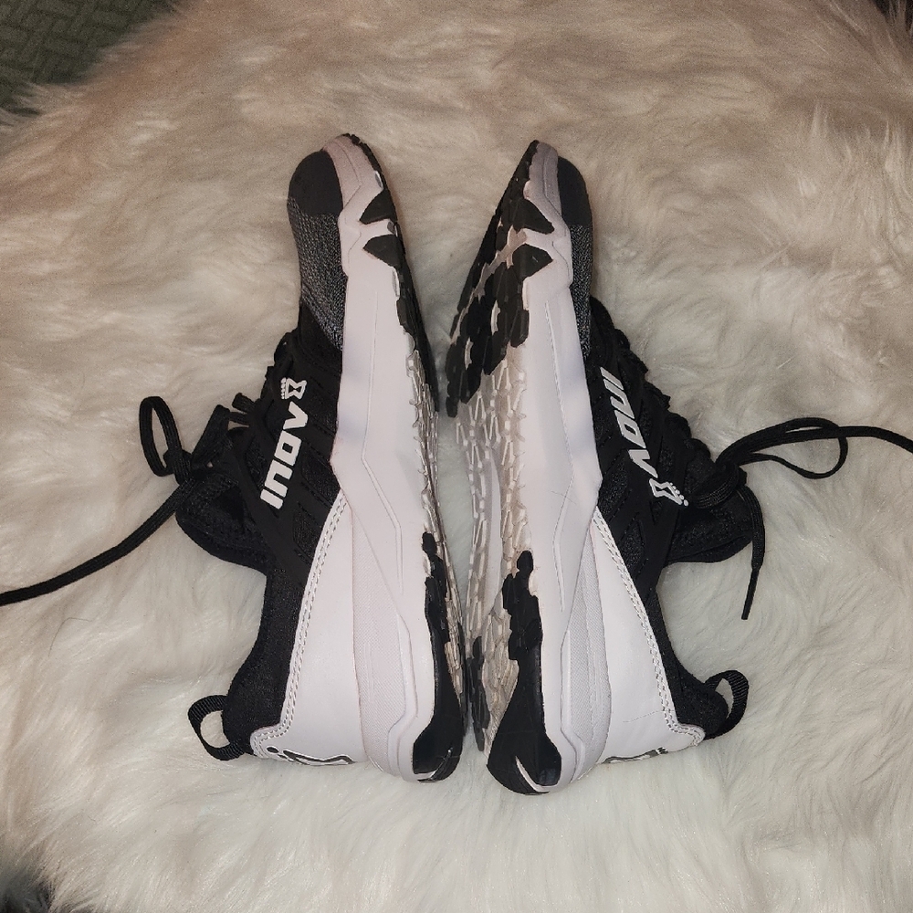 Inov-8 Black and Gray Athletic Shoes - Picture 2 of 8
